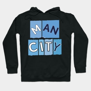 Manchester City torn jersey Hoodie